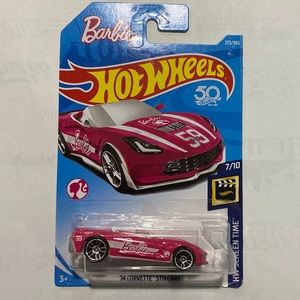 Barbie Hot Wheels 14’ Corvette Stingray